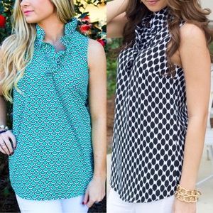 TWO Mudpie Whitney Sleeveless Tops